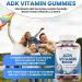 ADK Vitamin Supplement Gummies with 5000 IU D, 3000 IU A, 500mcg K - Bone Strength, Heart Health, Immune Support & Calcium Absorption - Buy Online on GoSupps.com