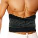 Luwint Lower Back Brace Support for Men Women - Breathable Lumbar Waist Belt Support with Dual Adjustable Straps for Sport Back Pain Relief Sciatic Pain Postnatal Recovery