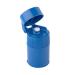 EZY DOSE Cut N' Crush  Pill Cutter Pill Crusher, Blue, 1 Count (Pack of 1), 67750