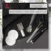 Professional Slant Tip Tweezers for Precision Eyebrow and Facial Hair Removal - Stainless Steel, Black - Buy Online on GoSupps.com