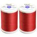 Dual Duty XP General Purpose Thread 250yds Atom Red (S910-2160) Atom Red (2-Spools)