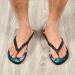 Mnsruu Castle House Halloween Bat Pumpkin Flip Flops - Multi-Colored Slippers for Men & Women | Perfect for Home Spa Travel & Bedrooms - Buy Online on GoSupps.com