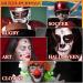 Professional White Red Black Halloween Face Paint Kit | Clown Joker Makeup & Body Paint for Cosplay & Costumes - Buy Online on GoSupps.com