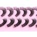 PHKERATA 7 Pairs D Curl Natural False Eyelashes with Lash Glue - Fluffy 18MM Wispy Cat Eye Strip Lashes - Buy Online on GoSupps.com