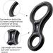 Fusion Climb Aluminum Figure 8 Descender Climbing Gear Downhill Equipment 35KN/3500kg 7075 Aluminum Alloy Rigging Plate for Climbing Belaying and Rappeling Device - Buy Online on GoSupps.com