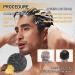 2 Pcs Black Hair Shampoo Bar Soap Hydrating Gray Hair Coverage & Deep Cleaning for Men & Women - Buy Online on GoSupps.com