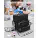 Extra Large Organizer Case for 56 Nail Polish Bottles - Large Capacity Holder for Nail Art Accessories - 4 in 1 Removable Storage Bags - Buy Online on GoSupps.com