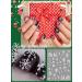 Kalolary 7PCS Christmas Adhesive Nail Art Sticker - 5D Stereoscopic Embossed Snowflake Designs for Women & Girls - Nail Decoration Kit - Buy Online on GoSupps.com