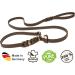 CopcoPet Retriever & Agility Leash - Durable Fat Leather Chrome-Plated 1.40m x 12mm - Brown - Buy Online on GoSupps.com