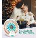 Bluetooth Smart Automatic Pill Dispenser - 28 Day Electronic Medication Organizer for Elderly with Alarm & Timed Dispensing - White & Green - Buy Online on GoSupps.com
