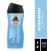 Adidas After sport 3-en-1 Gel douche pour homme 250ml - Buy Online on GoSupps.com