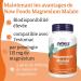 Now Foods Magnesium Malate 1 000 mg 180 Vegan Tablets Lab Tested Gluten Free Soy Free Vegetarian - Buy Online on GoSupps.com