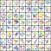 64 Piece Reusable Flower Plant Stencils for Painting on Various Surfaces - DIY Art and Craft Templates for Wood, Walls, Fabric, and More - Buy Online on GoSupps.com