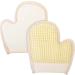Lionesse Deep Exfoliating Glove - Premium Sisal Bath Scrubbing Mitt for Shower Soft Weave Body Scrub with Elastic Band - Ideal Hammam Kese Exfoliator for Smooth Skin - Buy Online on GoSupps.com