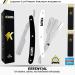 Kaliph Professional Barber Straight Razor Set - 2Pcs Straight Edge Razors with 100 Blades - Salon Quality Men's Cut Throat Razor for Close Shaving (Black/White) - Buy Online on GoSupps.com