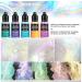 Iridescent Color Changing Alcohol Ink Set - Chameleon Colors with Extreme Shimmer - Large 0.5 Ounce Inks for Alcohol Ink Paper - Mythical Iridescent - Buy Online on GoSupps.com