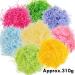 Whaline 11.3 oz Multicolor Easter Grass Raffia Paper - Gift Filler for Baskets & Spring Party Decorations - Buy Online on GoSupps.com