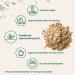 Organic Marshmallow Root Tea Powder 4oz - Digestive Support, Filler-Free & Non-GMO - Vegan-Friendly - Buy Online on GoSupps.com