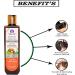 Blessfull Healing Organic Moroccan Argan Oil Hair Cleanser | Shampoo 200 ML (Packing May Vary) - Buy Online on GoSupps.com