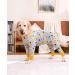 Buy Bt B r Big Dog Clothing - Elastic Pet Onesie for Joint Protection | Anti-Hair Anti-Licking Wound Protection Pajamas for Medium & Large Dogs (XL Gray Giraffe) - Buy Online on GoSupps.com