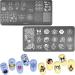 Nail Cat Stamping Kit with 6 Animal Nail Art Plates - DIY Design Print Salon S - Buy Online on GoSupps.com
