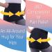 Alki Active Hip Pain Relief Compression Band for Women | Sciatica Hip Flexor Arthritis Bursitis Support (Large Black - Buy Online on GoSupps.com