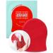 Exfoliating Bubble Body Scrub Wash Glove - Korean Vegan Peeling Mitts Glow Body Washcloth with AHA - Allergen Free Bubble Bath Gloves- Floral Musk Scent 5 Pads