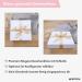 Personalized White Hooded Towel for Kids - 100x100cm 100% Cotton | Custom Baby Bath Towel for Boys & Girls - Buy Online on GoSupps.com