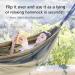 Sunyear Camping Hammock  Portable Double Hammock with Net  2 Person Hammock Tent with 2*10ft Straps  Best for Outdoor Hiking Survival Travel Army Green/Khahi 55"W*106"L - Buy Online on GoSupps.com