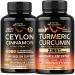 Ceylon Cinnamon & Turmeric Curcumin Capsules