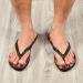 Mnsruu Mandala Flower Flip-Flops - Tribal Elephant Design Red Multi-Colored Footwear for Home Hotel Spa & Travel - Unisex for Men & Women - Buy Online on GoSupps.com