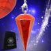 Pendulum fortune telling radiesthesia made from red jasper (Red Jasper) stone for security and trust.