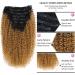 Hair Extensions 7pieces Kinky Curly Clip In Hair Extension Full Head - Double Weft Full Head Heat Resistance Synthetic Hair Extension Fake Hair Pieces for Women 24" Hair Pieces(1b-99J) 26inches 1b-99J - Buy Online on GoSupps.com