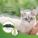 Beaphar Tick and Flea Protection Collar for Cats - 4 Months Defense Against Ticks Fleas & Mosquitoes - 35 cm Reflective Silver/Black - Safe for Cats 12 Weeks+ - Buy Online on GoSupps.com