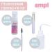 SMPL Aesthetics Eyelash Extension Cleanser Kit - Sulfate & Paraben Free Lash Shampoo, Brush & Rinse Bottle - Includes Free E-Book on Sensitive Makeup Removal & Primer (Fresh) - Buy Online on GoSupps.com