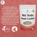 Milk Thistle Seeds Tea 1 LB - Liver Health Support | Loose Bulk Bag - Buy Online on GoSupps.com
