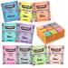 Assortment of 9 Teas & Infusions I Christmas Gift Box I Well-being Tea (100% natural, sugar-free, gluten-free and GMO-free) I