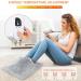 Weikeya Electrically Heated Foot Warmer - Energy-Saving Pain-Relief 6 Temperature Settings Auto Shut-Off Desk Heating Pillow EU Connector 220-240V - Buy Online on GoSupps.com