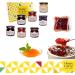 Jams & Marmalade Preserves Tasting Hamper Selection Gift Set With 8x 38g Jars | Gourmet Gifts for Mum Dad Elderly People Jam Lovers Classic Preserves - Buy Online on GoSupps.com
