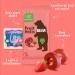 BEAR Fruit Rolls Saveur Fraise | 100% Ingr dients Naturels | Sans Sucres Ajout s | Go ter Sain pour Enfants & Adultes | 18 Sachets de 20g | 360g Strawberry 18 sachets - Buy Online on GoSupps.com