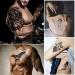 Yazhiji 36 Sheets Temporary Tattoos Stickers - 12 Large Fake Body Arm Chest Shoulder Tattoos for Men and Women - Buy Online on GoSupps.com
