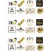 24 Stand Up Graduation Student Celebration 2024 Themed Edible Wafer Paper Cake Toppers Decorations - Buy Online on GoSupps.com