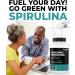 Renew Actives Organic Spirulina 1000MG per 2 Capsules Superfood for Men & Women Supports Energy, Wellness & Immune Function Rich in Antioxidants & Nutrients Made in Canada 60 Capsules - Buy Online on GoSupps.com