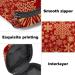 Christmas Snowflakes Menstrual Cup Pouch - Portable Storage Bag for Feminine Hygiene Products (Color 10) - Buy Online on GoSupps.com
