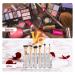 Jubaopen Acrylic Brush Holder | 2-Piece Makeup Organizer with 26 Compartments | Cosmetic Storage & Eyeliner Stand for Washbasin & Office - Buy Online on GoSupps.com