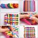 Seasonsky Potholder Loops Weaving Craft Loom Kit with Crochet Hook - 298PCS - Buy Online on GoSupps.com
