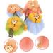 Ipetboom 4pcs Cartoon Bath Loofah & Skin Scrubber - Exfoliating Bath Ball & Sponge for Kids - International Shipping Available - Buy Online on GoSupps.com