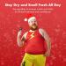 Ball Buddy Deodorant Cream For Men Christmas Gifts Stocking Stuffers - Anti Chafing Cream - Body Groin Cream - Funny Gifts for Boy Dad Husband - Men's Hygiene Products (Fresh Clean Scent) (1-Pack) - Buy Online on GoSupps.com