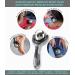 SubZero Cryosphere Cold Massage Therapy Ball | Portable Ice Roller for Pain Relief, Inflammation, Sprain, Stiffness | Zero Mess Ice Cup - Black & Gray - Buy Online on GoSupps.com