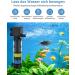 OMECO Aquarium Filter 1200L/H - Quiet 20W Adjustable Pump for 60L 100L 200L Tanks | 3-in-1 Filtration & Oxygen Supply Accessories - Buy Online on GoSupps.com